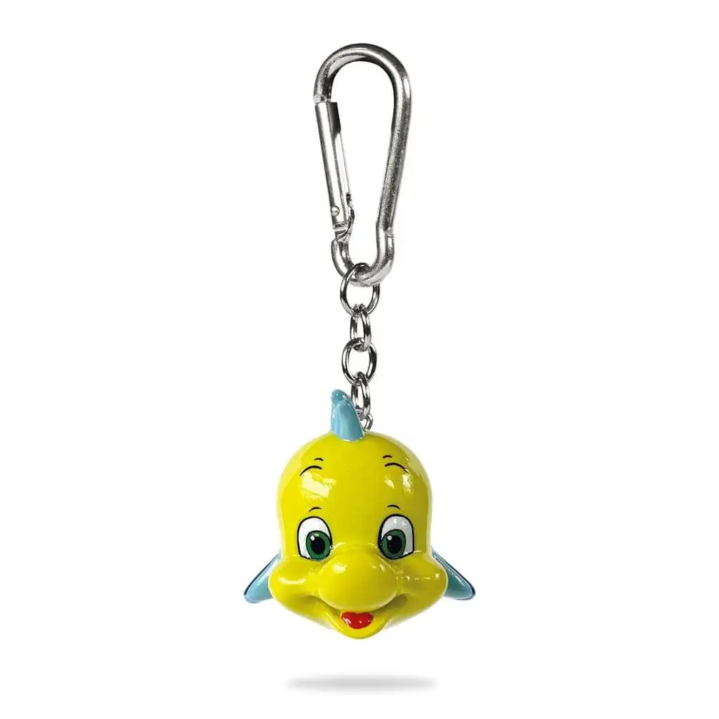 Porte-clés the little mermaid flounder 3d